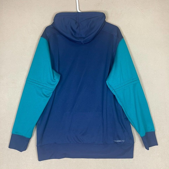 Nike Baseball Hoodie‎ Adult Extra Large Blue Seattle Marines Therma Fit Mens - Picture 12 of 13